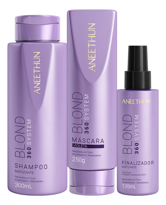 Kit Neutralização de Reflexos Amarelados Blond 360